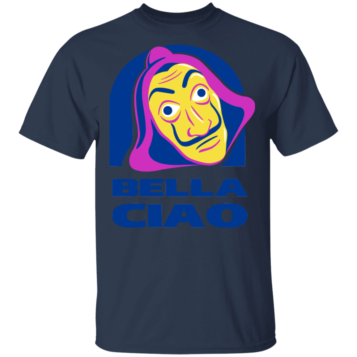 T-Shirts Navy / S Bella Ciao Tacos T-Shirt