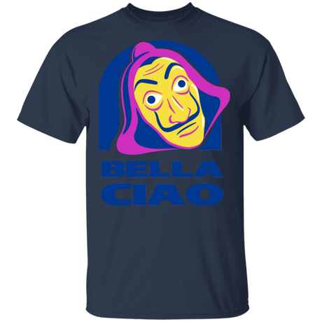 T-Shirts Navy / S Bella Ciao Tacos T-Shirt