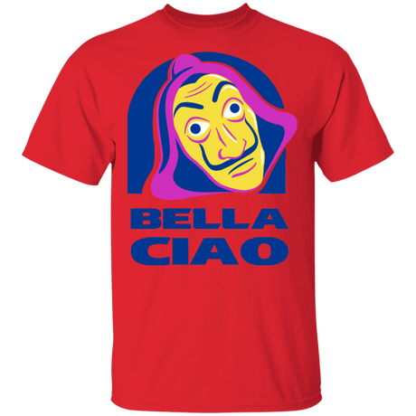 T-Shirts Red / S Bella Ciao Tacos T-Shirt