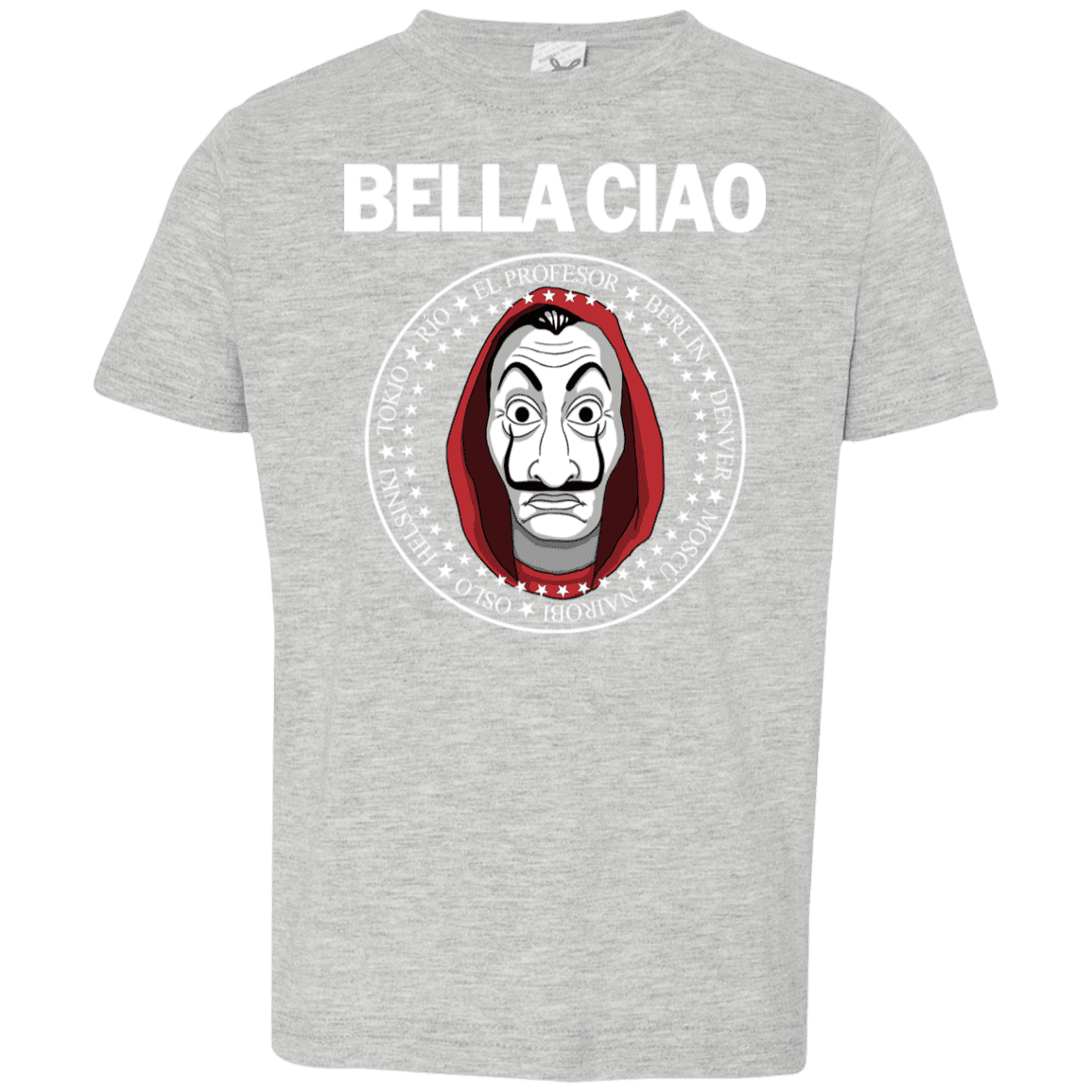 T-Shirts Heather Grey / 2T Bella Ciao Toddler Premium T-Shirt