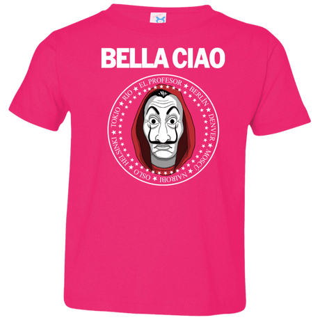 T-Shirts Hot Pink / 2T Bella Ciao Toddler Premium T-Shirt