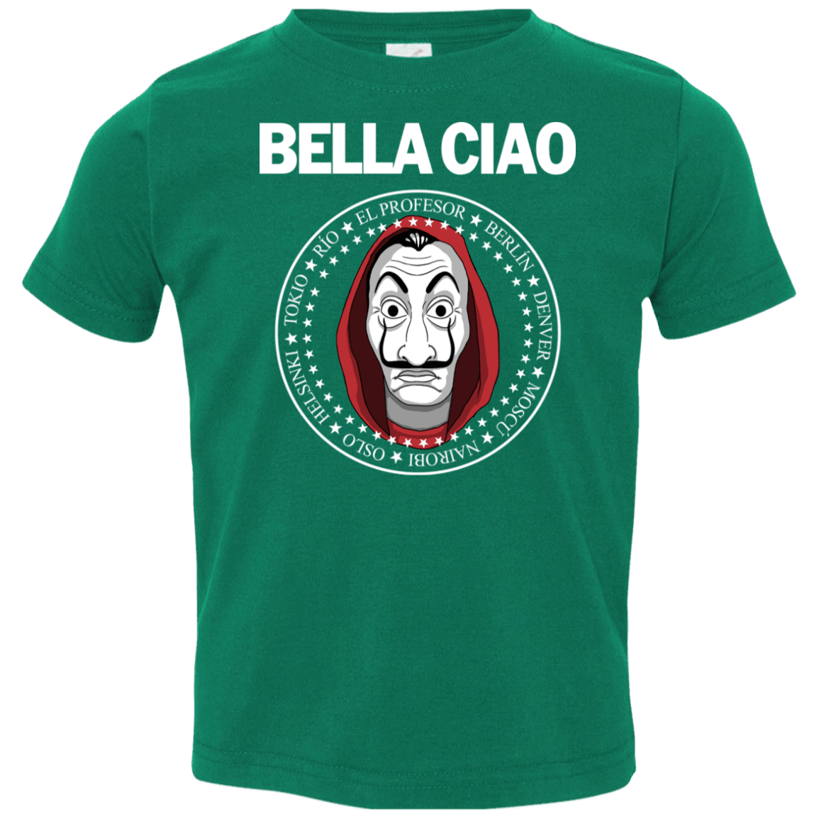 T-Shirts Kelly / 2T Bella Ciao Toddler Premium T-Shirt