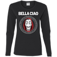 T-Shirts Black / S Bella Ciao Women's Long Sleeve T-Shirt