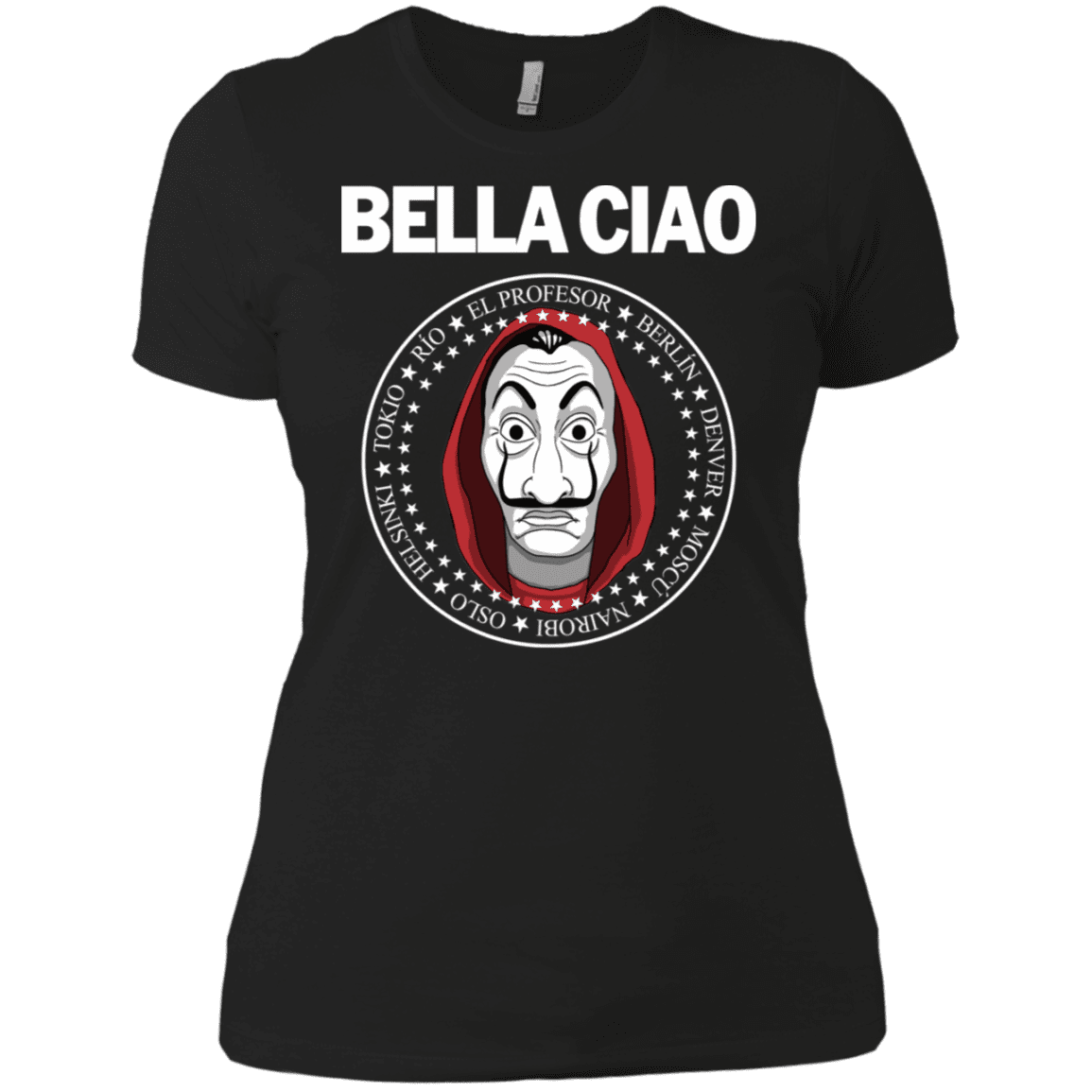 T-Shirts Black / X-Small Bella Ciao Women's Premium T-Shirt