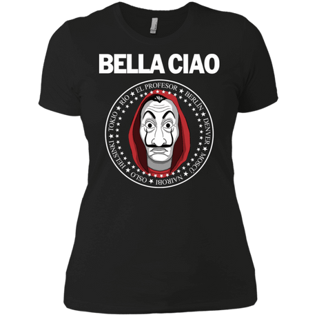 T-Shirts Black / X-Small Bella Ciao Women's Premium T-Shirt