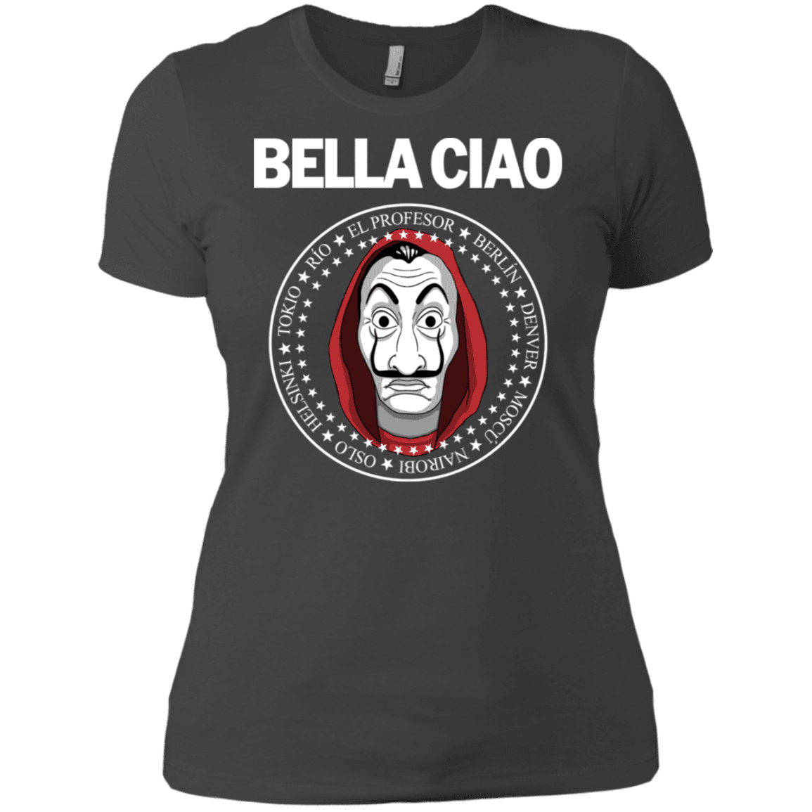 T-Shirts Heavy Metal / X-Small Bella Ciao Women's Premium T-Shirt