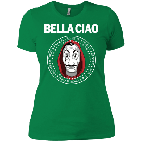 T-Shirts Kelly Green / X-Small Bella Ciao Women's Premium T-Shirt