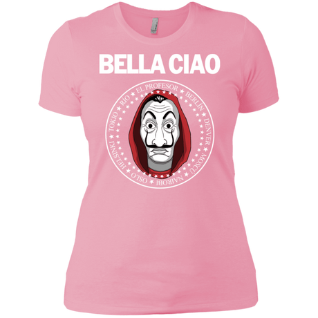 T-Shirts Light Pink / X-Small Bella Ciao Women's Premium T-Shirt