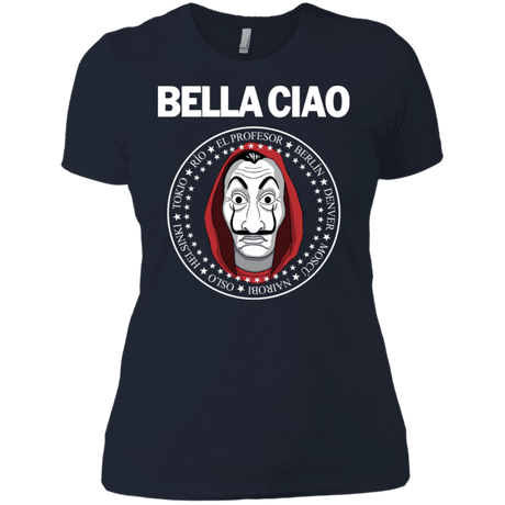 T-Shirts Midnight Navy / X-Small Bella Ciao Women's Premium T-Shirt