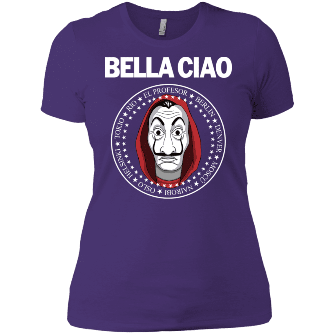 T-Shirts Purple Rush/ / X-Small Bella Ciao Women's Premium T-Shirt