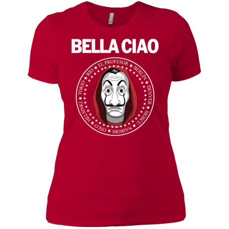 T-Shirts Red / X-Small Bella Ciao Women's Premium T-Shirt