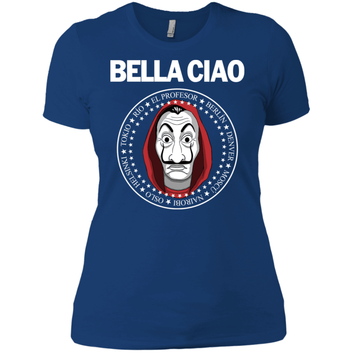 T-Shirts Royal / X-Small Bella Ciao Women's Premium T-Shirt