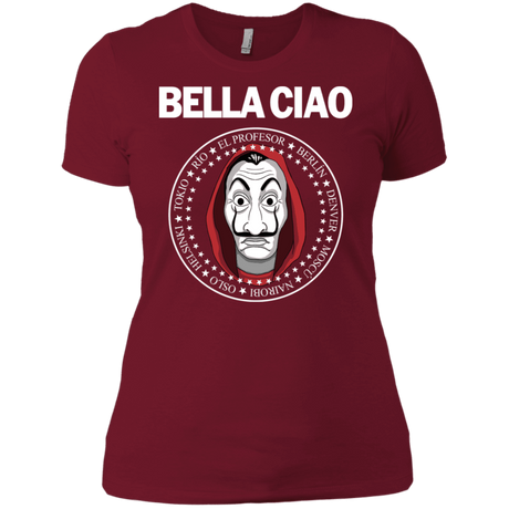 T-Shirts Scarlet / X-Small Bella Ciao Women's Premium T-Shirt