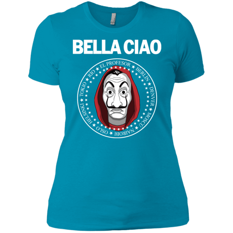 T-Shirts Turquoise / X-Small Bella Ciao Women's Premium T-Shirt