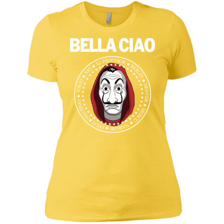 T-Shirts Vibrant Yellow / X-Small Bella Ciao Women's Premium T-Shirt