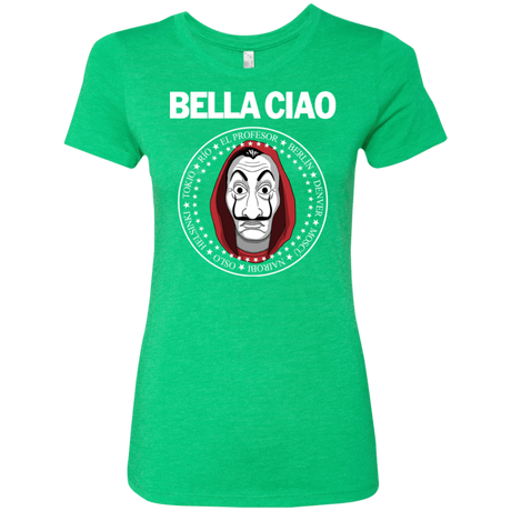 T-Shirts Envy / S Bella Ciao Women's Triblend T-Shirt