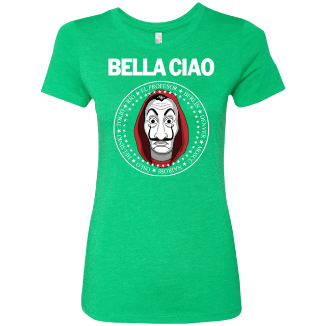 T-Shirts Envy / S Bella Ciao Women's Triblend T-Shirt