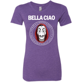 T-Shirts Purple Rush / S Bella Ciao Women's Triblend T-Shirt