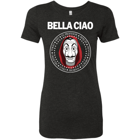 T-Shirts Vintage Black / S Bella Ciao Women's Triblend T-Shirt