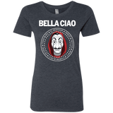 T-Shirts Vintage Navy / S Bella Ciao Women's Triblend T-Shirt