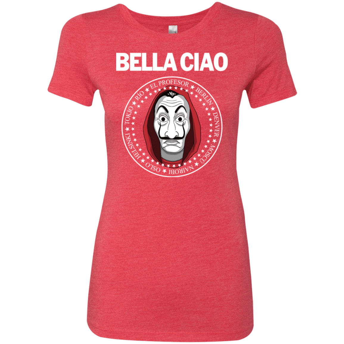 T-Shirts Vintage Red / S Bella Ciao Women's Triblend T-Shirt