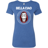 T-Shirts Vintage Royal / S Bella Ciao Women's Triblend T-Shirt