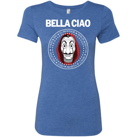 T-Shirts Vintage Royal / S Bella Ciao Women's Triblend T-Shirt
