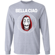 T-Shirts Sport Grey / YS Bella Ciao Youth Long Sleeve T-Shirt