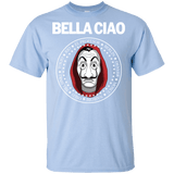 T-Shirts Light Blue / YXS Bella Ciao Youth T-Shirt