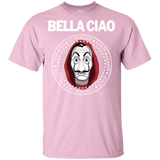 T-Shirts Light Pink / YXS Bella Ciao Youth T-Shirt