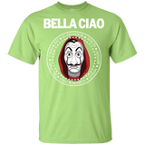 T-Shirts Mint Green / YXS Bella Ciao Youth T-Shirt