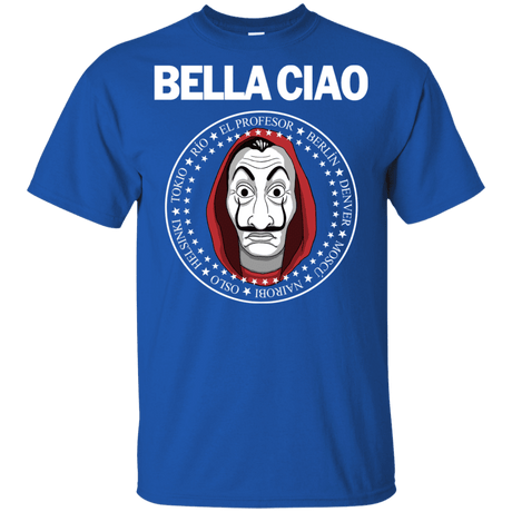 T-Shirts Royal / YXS Bella Ciao Youth T-Shirt