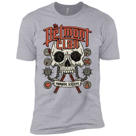 T-Shirts Heather Grey / YXS Belmont Clan Boys Premium T-Shirt