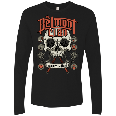T-Shirts Black / Small Belmont Clan Men's Premium Long Sleeve
