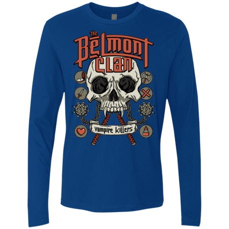 T-Shirts Royal / Small Belmont Clan Men's Premium Long Sleeve