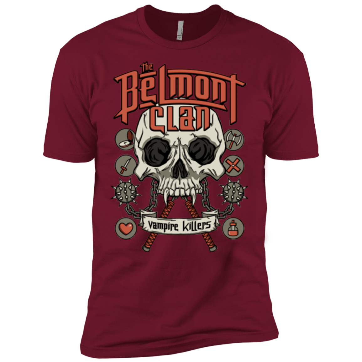 T-Shirts Cardinal / X-Small Belmont Clan Men's Premium T-Shirt