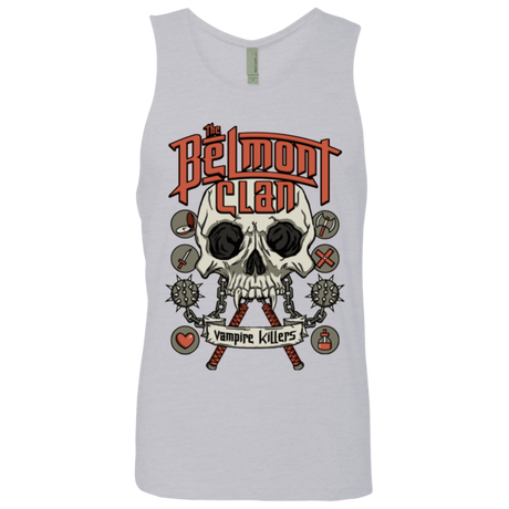 T-Shirts Heather Grey / Small Belmont Clan Men's Premium Tank Top