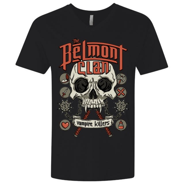 T-Shirts Black / X-Small Belmont Clan Men's Premium V-Neck