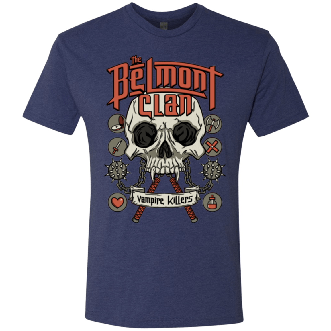 T-Shirts Vintage Navy / Small Belmont Clan Men's Triblend T-Shirt