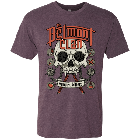 T-Shirts Vintage Purple / Small Belmont Clan Men's Triblend T-Shirt