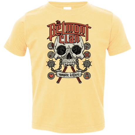 T-Shirts Butter / 2T Belmont Clan Toddler Premium T-Shirt