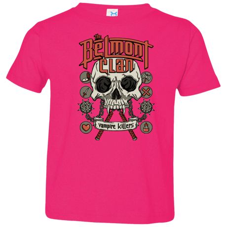 T-Shirts Hot Pink / 2T Belmont Clan Toddler Premium T-Shirt