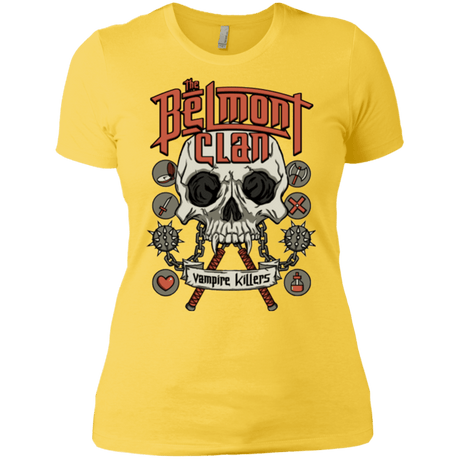 T-Shirts Vibrant Yellow / X-Small Belmont Clan Women's Premium T-Shirt