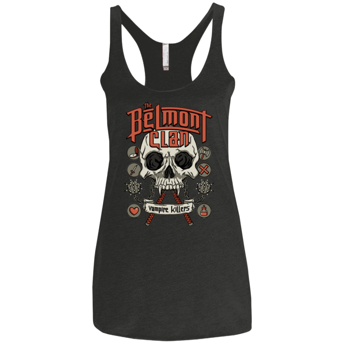 T-Shirts Vintage Black / X-Small Belmont Clan Women's Triblend Racerback Tank