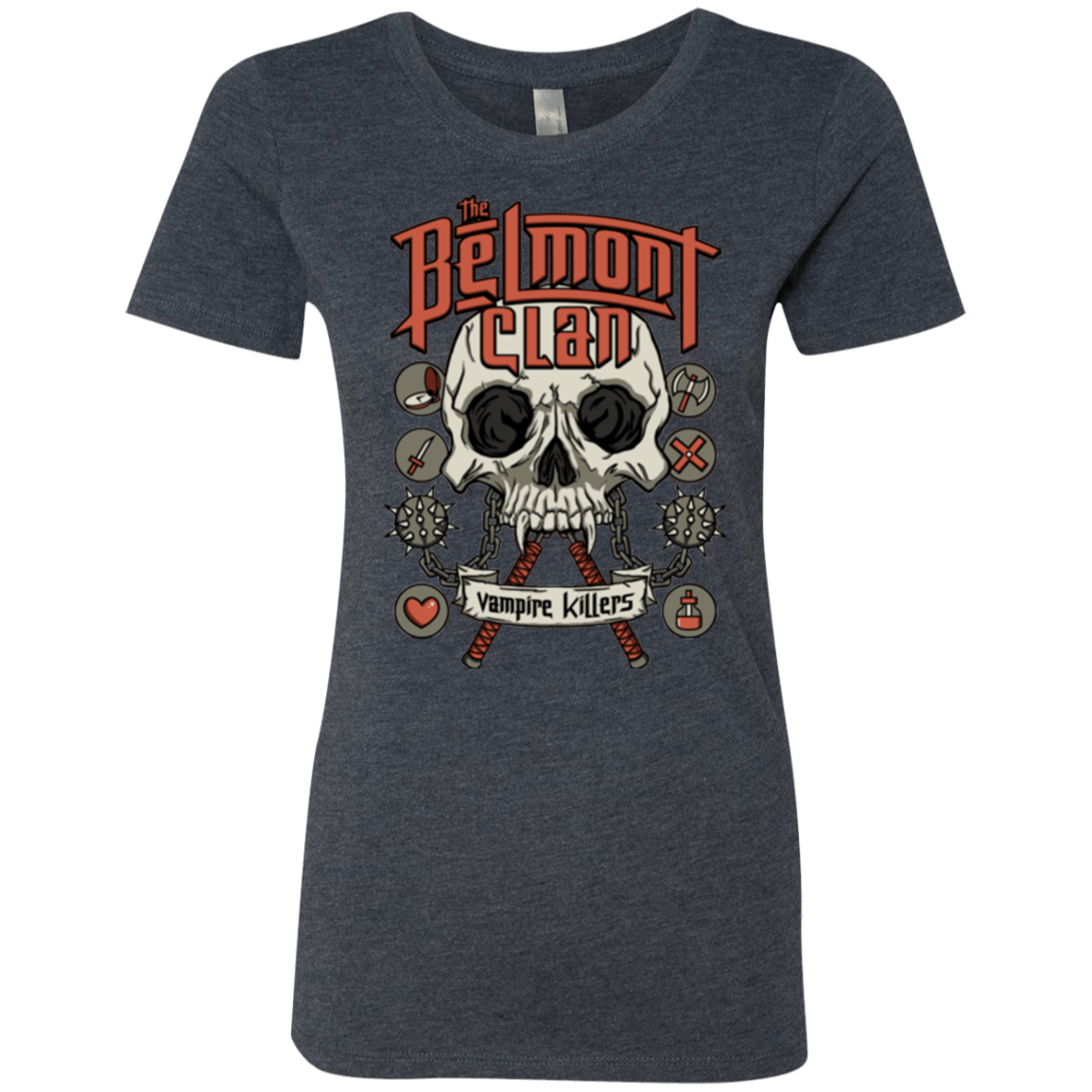 T-Shirts Vintage Navy / Small Belmont Clan Women's Triblend T-Shirt