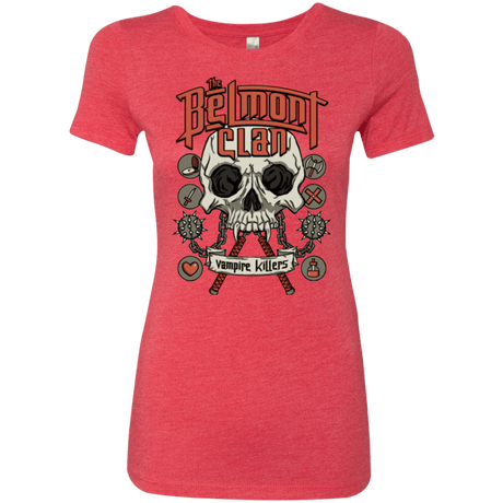 T-Shirts Vintage Red / Small Belmont Clan Women's Triblend T-Shirt