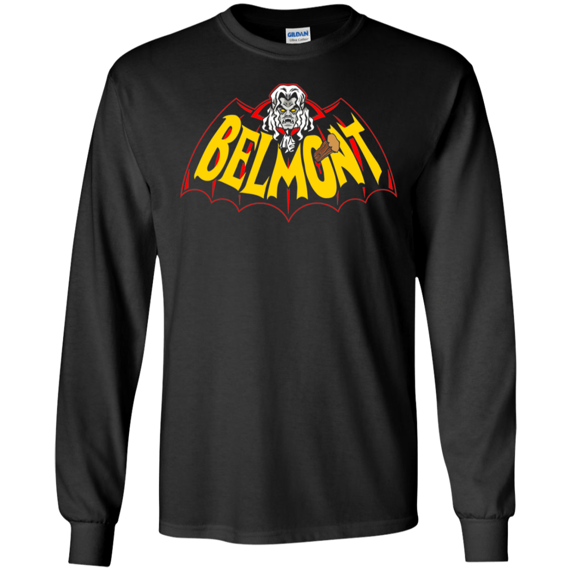 T-Shirts Black / S Belmont Men's Long Sleeve T-Shirt