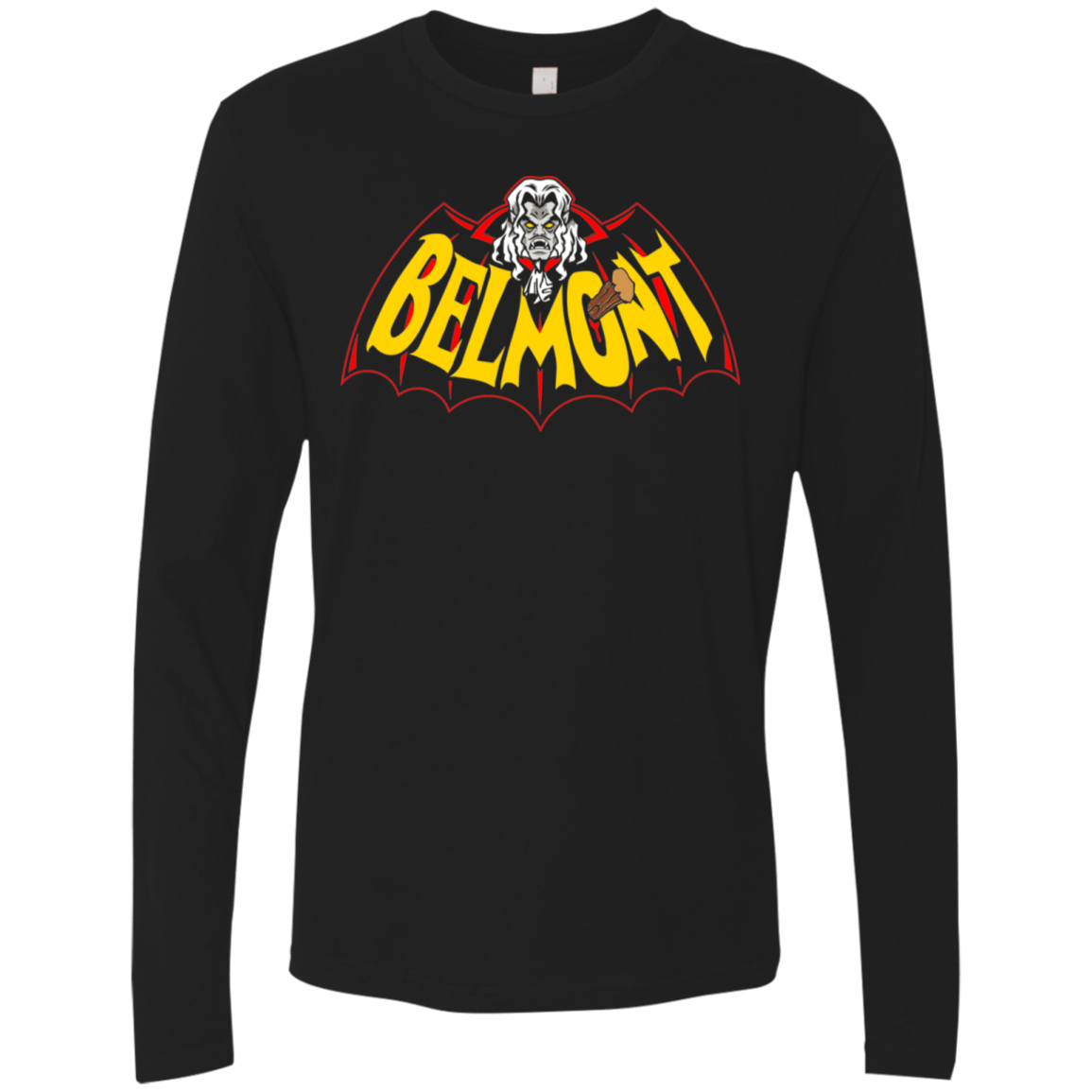 T-Shirts Black / S Belmont Men's Premium Long Sleeve