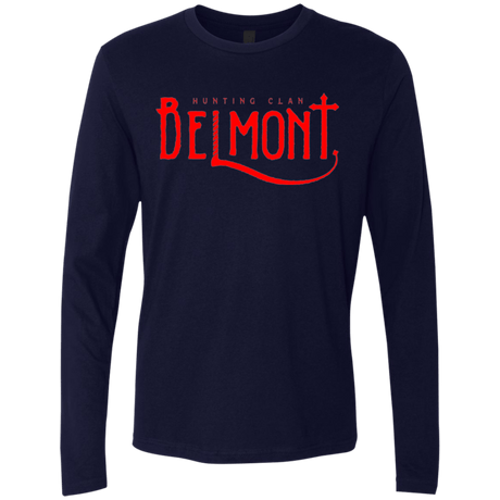T-Shirts Midnight Navy / Small Belmont Men's Premium Long Sleeve