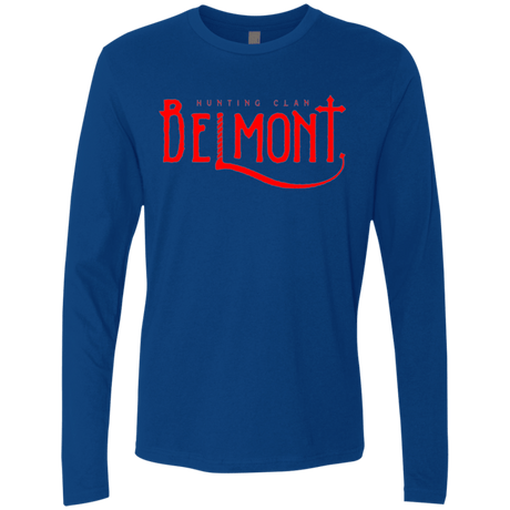 T-Shirts Royal / Small Belmont Men's Premium Long Sleeve